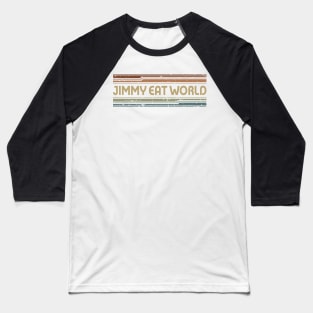 Jimmy Eat World Retro Lines Baseball T-Shirt